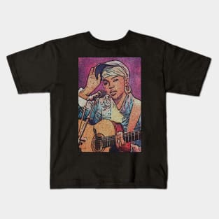 Retro vintage lauryn hill Kids T-Shirt